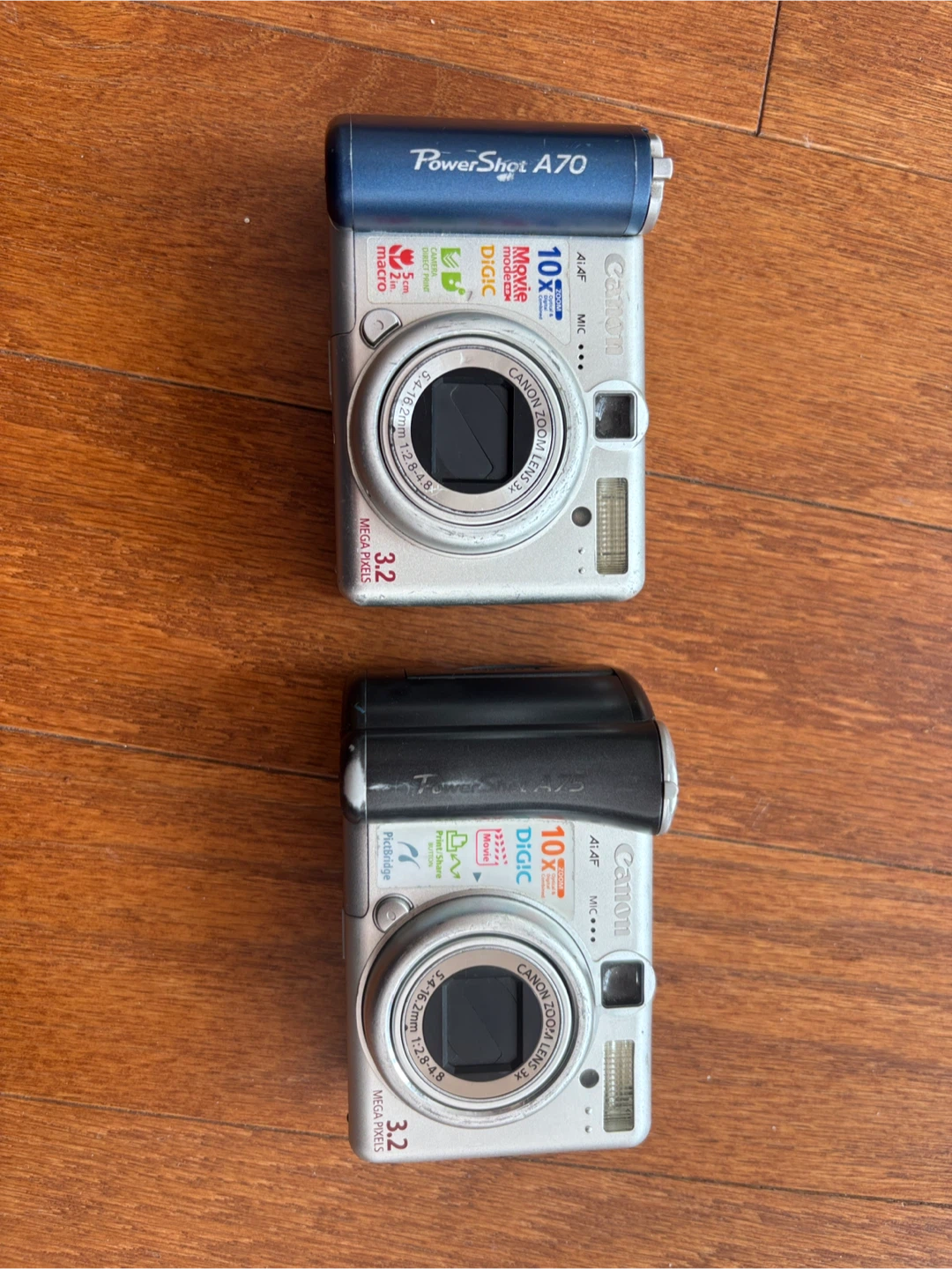 Canon PowerShot A70&A75 Digital Camera (for parts/repair)
