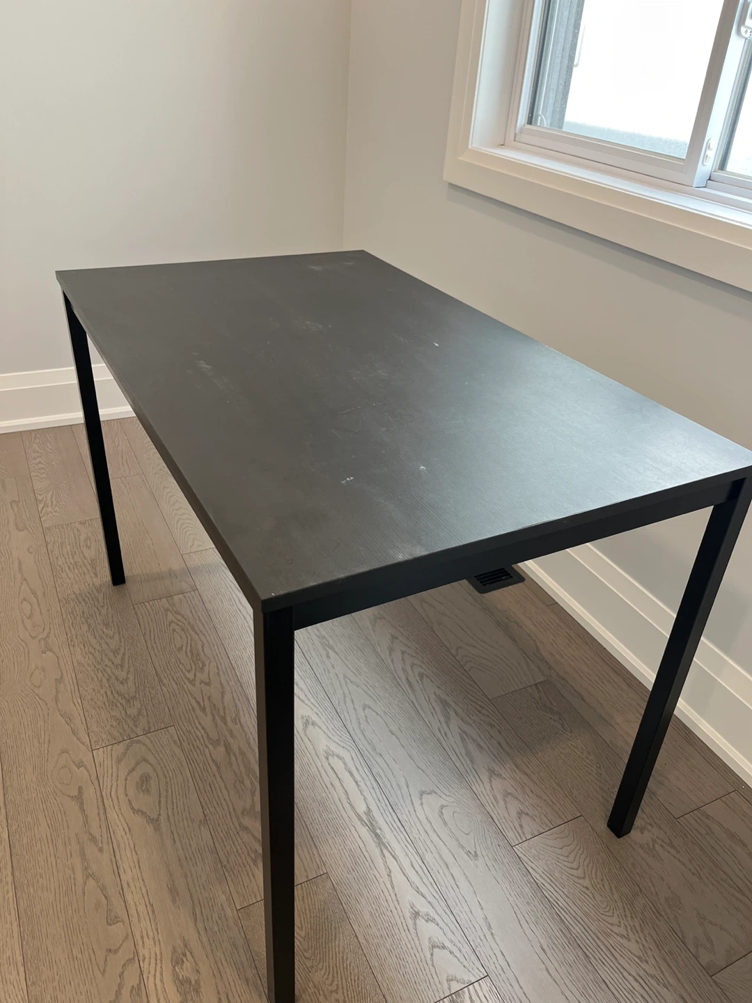 IKEA Black rectangular table(Pick up only-The price is final) - photo 2