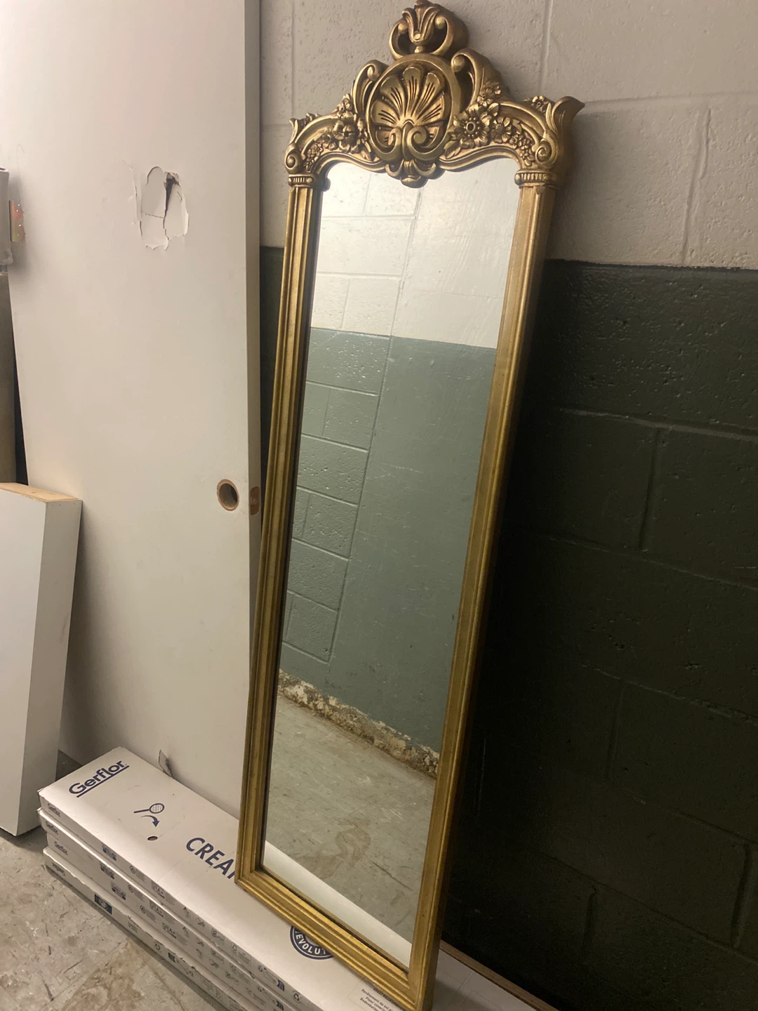 Ornate Gold Wall Mirror