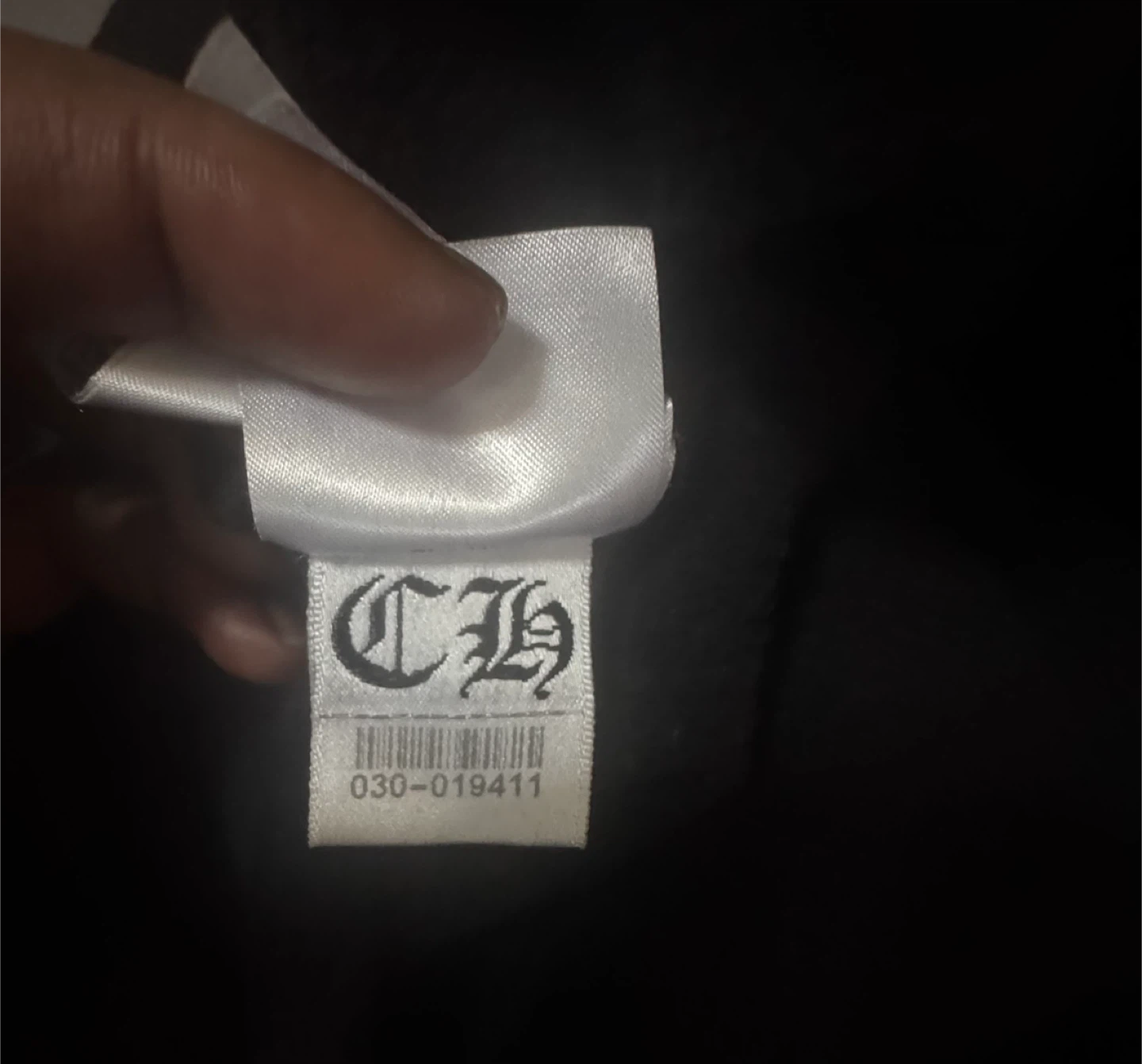 Chrome Hearts Vertical Logo Hoodie - photo 4