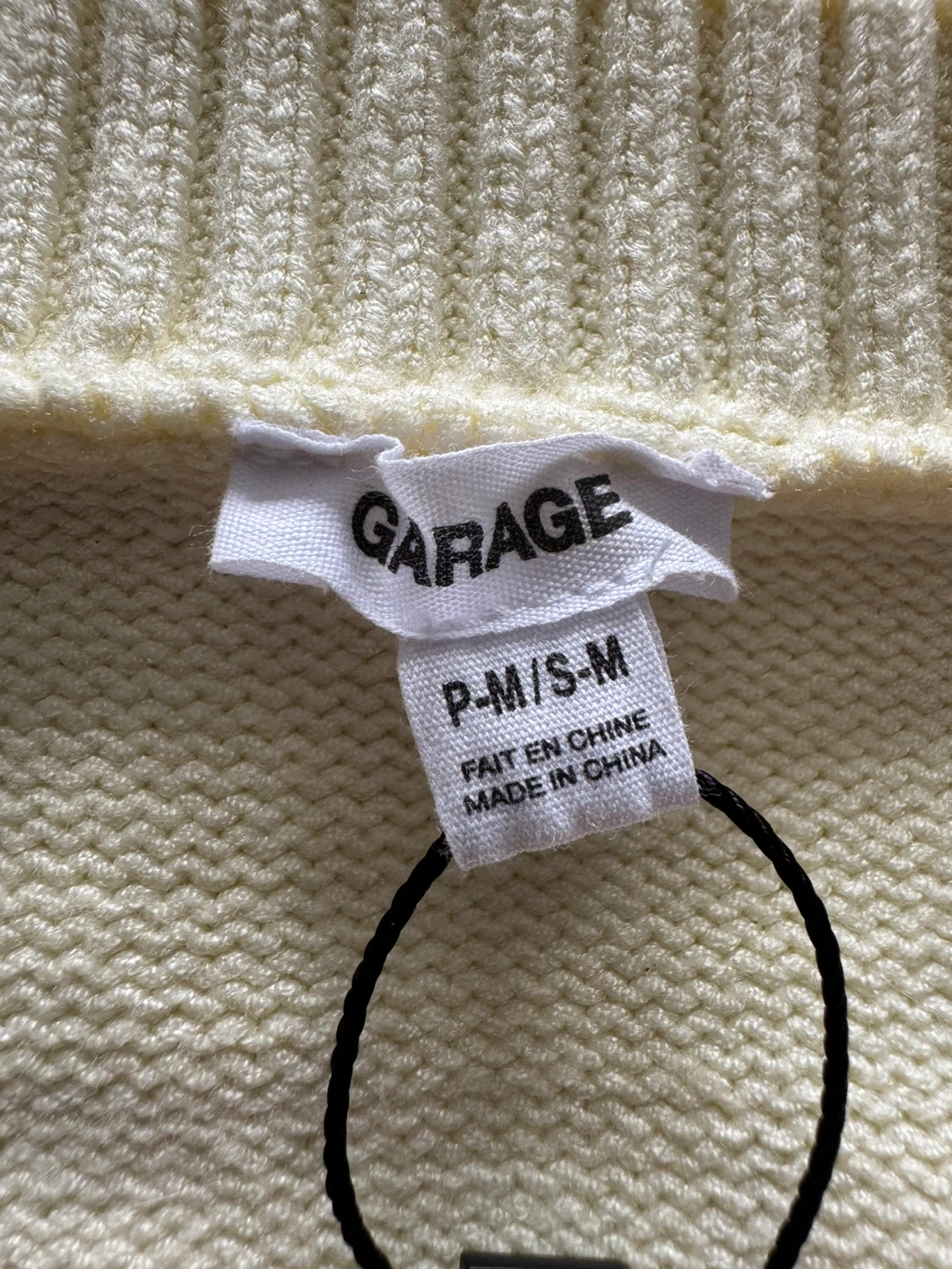 Garage V-Neck Yellow Sweater P-M/S-M - photo 3
