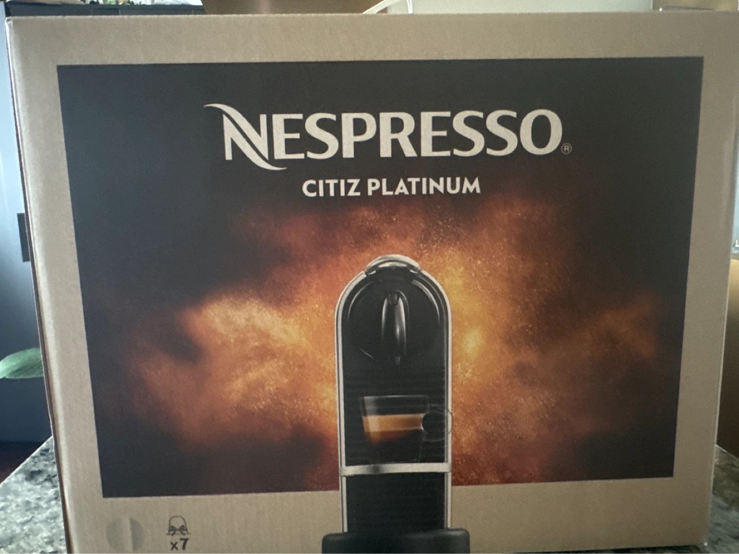 Nespresso Citiz Platinum Espresso Machine