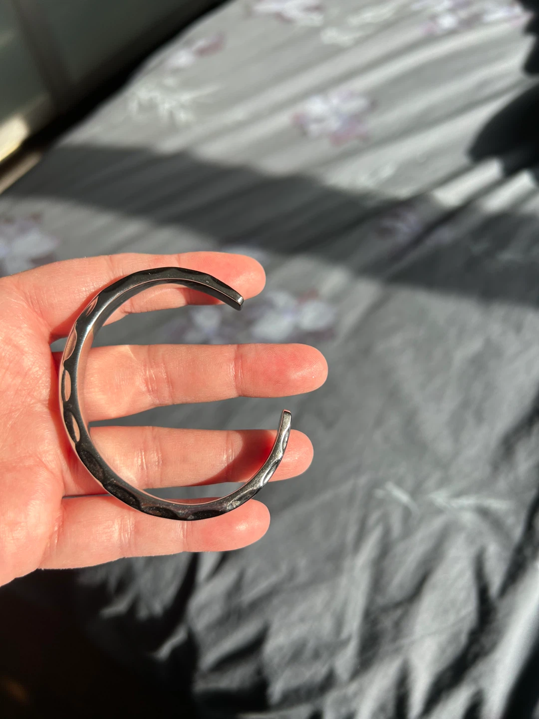 Silver Tone Cuff Bracelet - photo 2