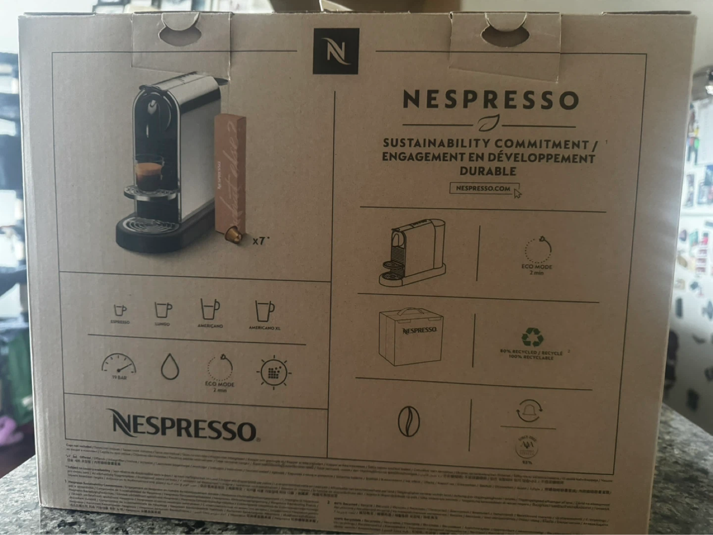 Nespresso Citiz Platinum Espresso Machine - photo 3