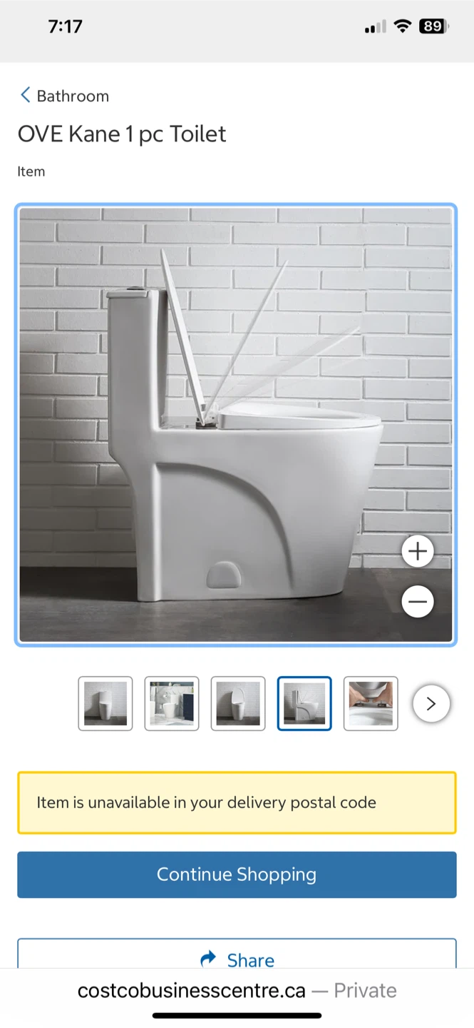 OVE Kane 1-piece Toilet