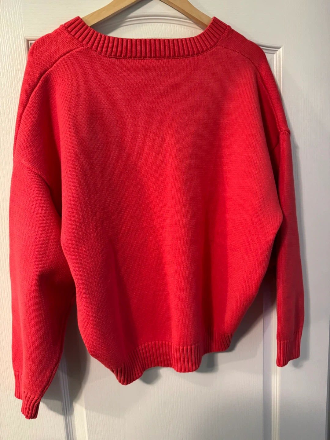 Garage V-Neck Cyanne Orange Sweater - photo 2