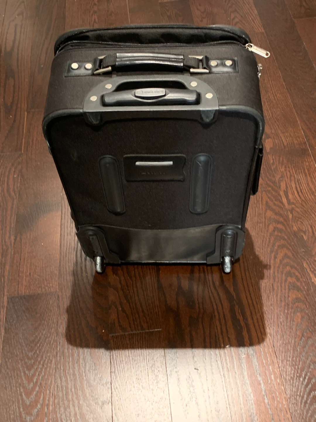 Delsey Black Softside Carry-On Luggage suitcase