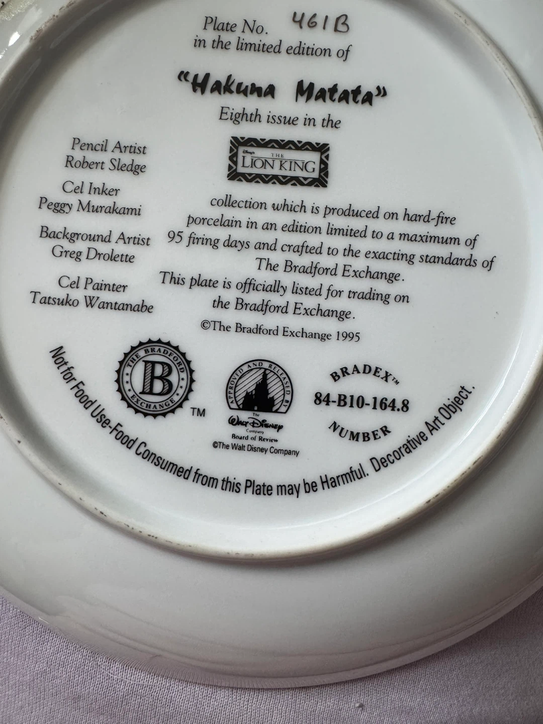 The Lion King Collection Decorative Plates (Set of 4) - photo 3