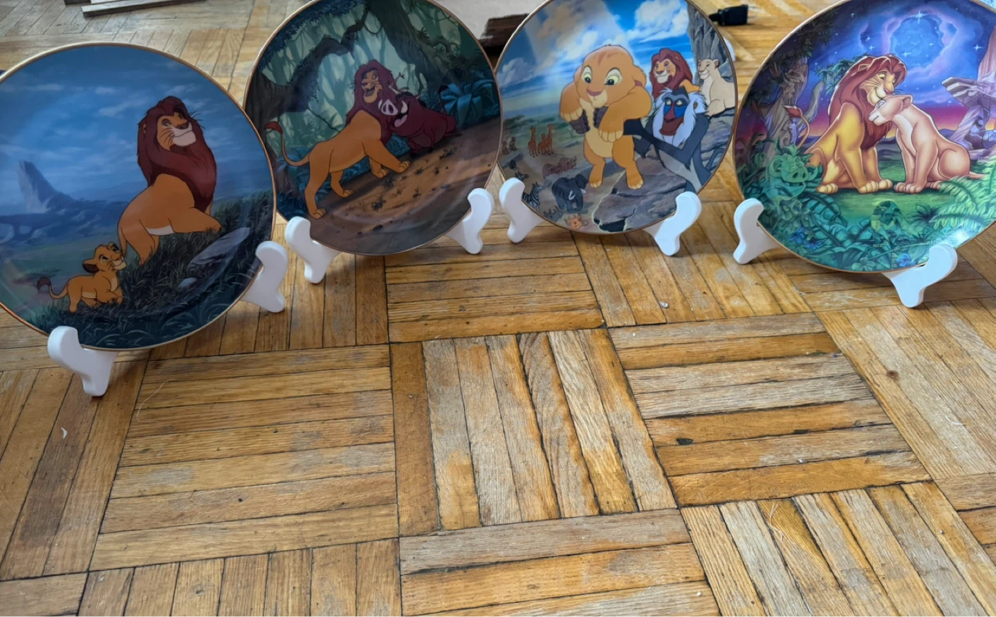 The Lion King Collection Decorative Plates (Set of 4)