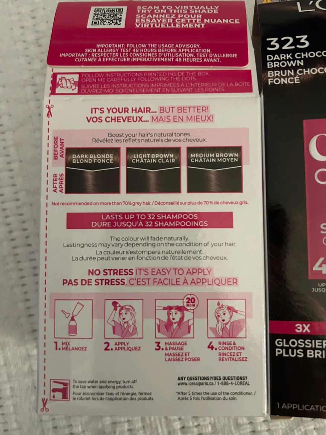 L'Oréal Casting Crème Gloss Hair Colour - 512 & 323 - photo 2