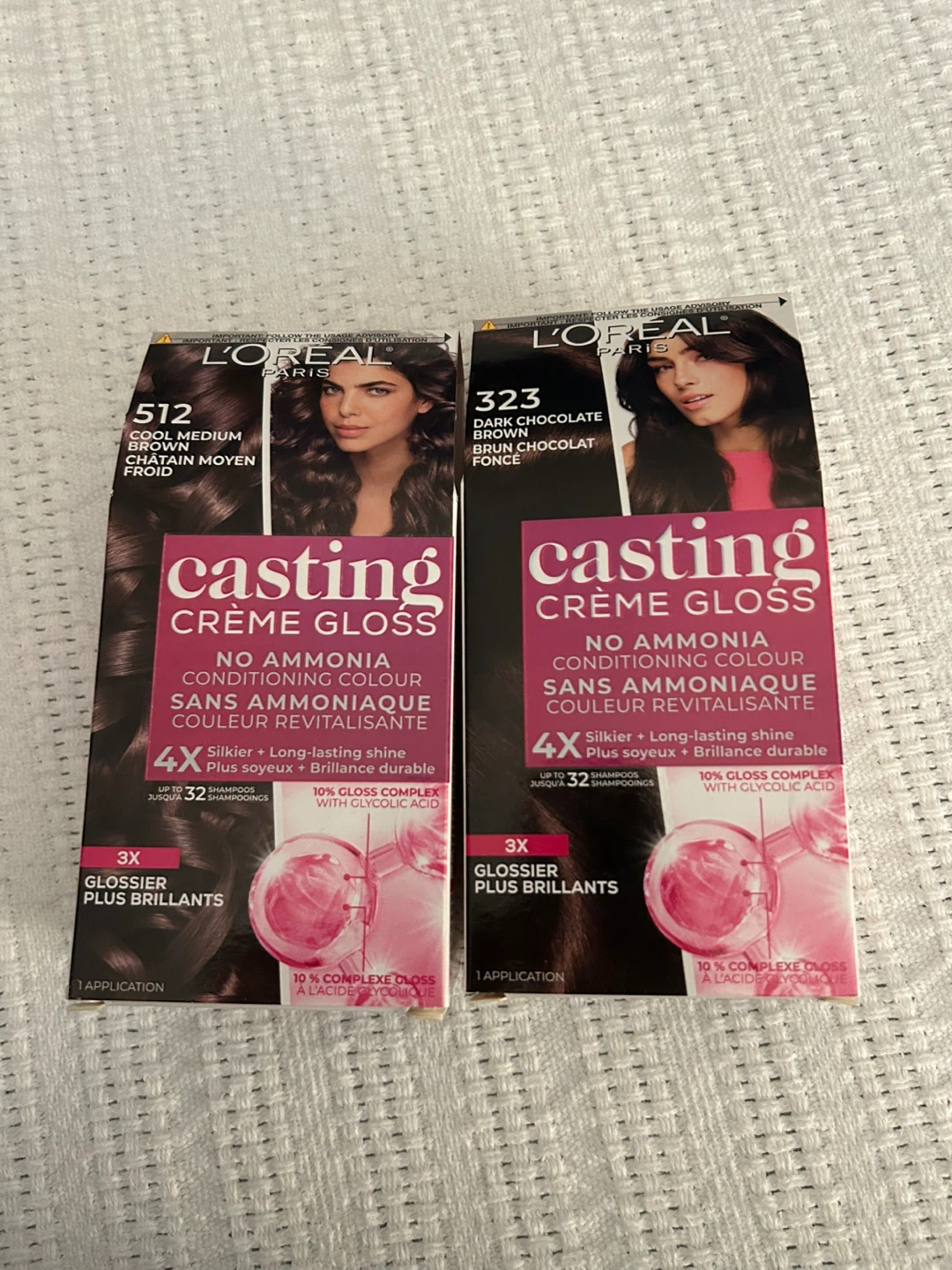 L'Oréal Casting Crème Gloss Hair Colour - 512 & 323