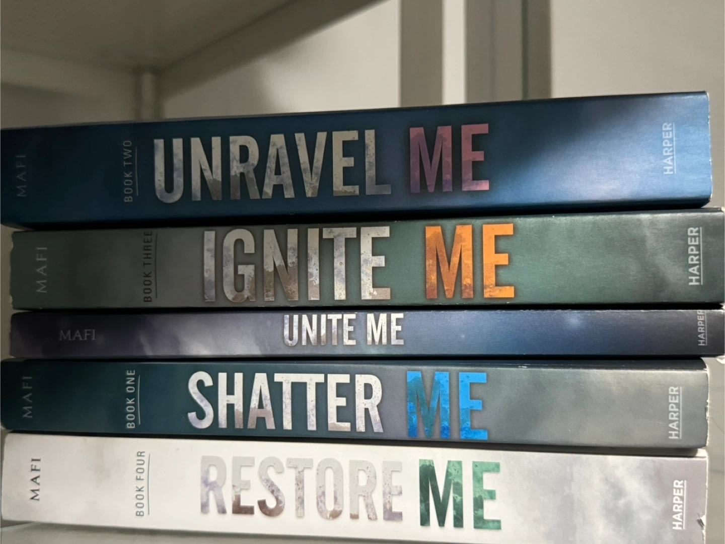 Shatter Me Series Books 1-4 by Tahereh Mafi