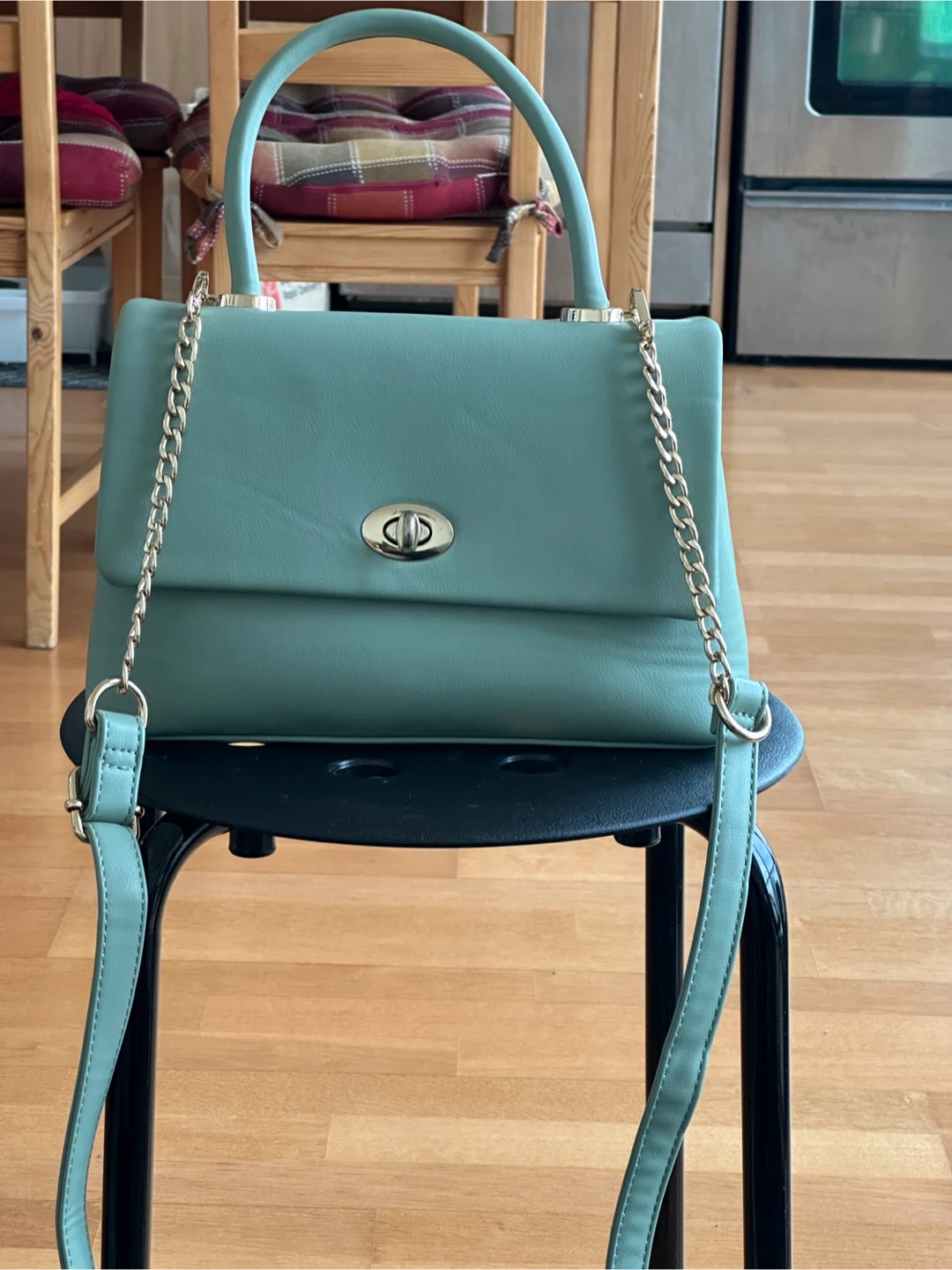 CODE Satchel Handbag - Sage Green - photo 3