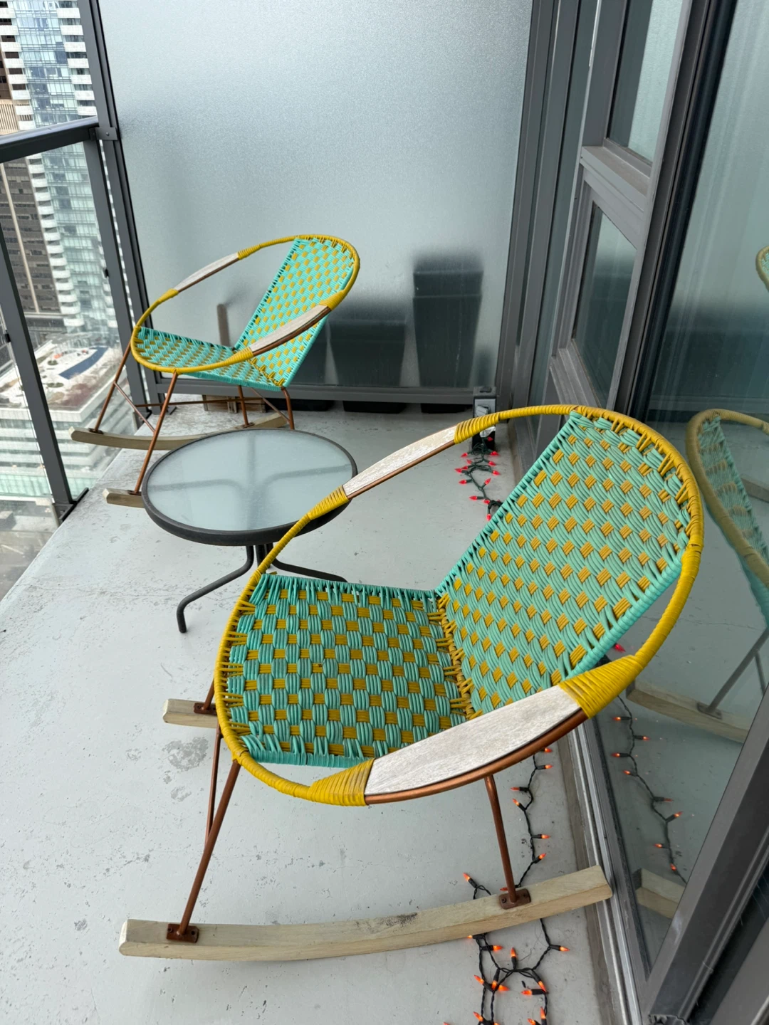 2 Rocking Patio chairs