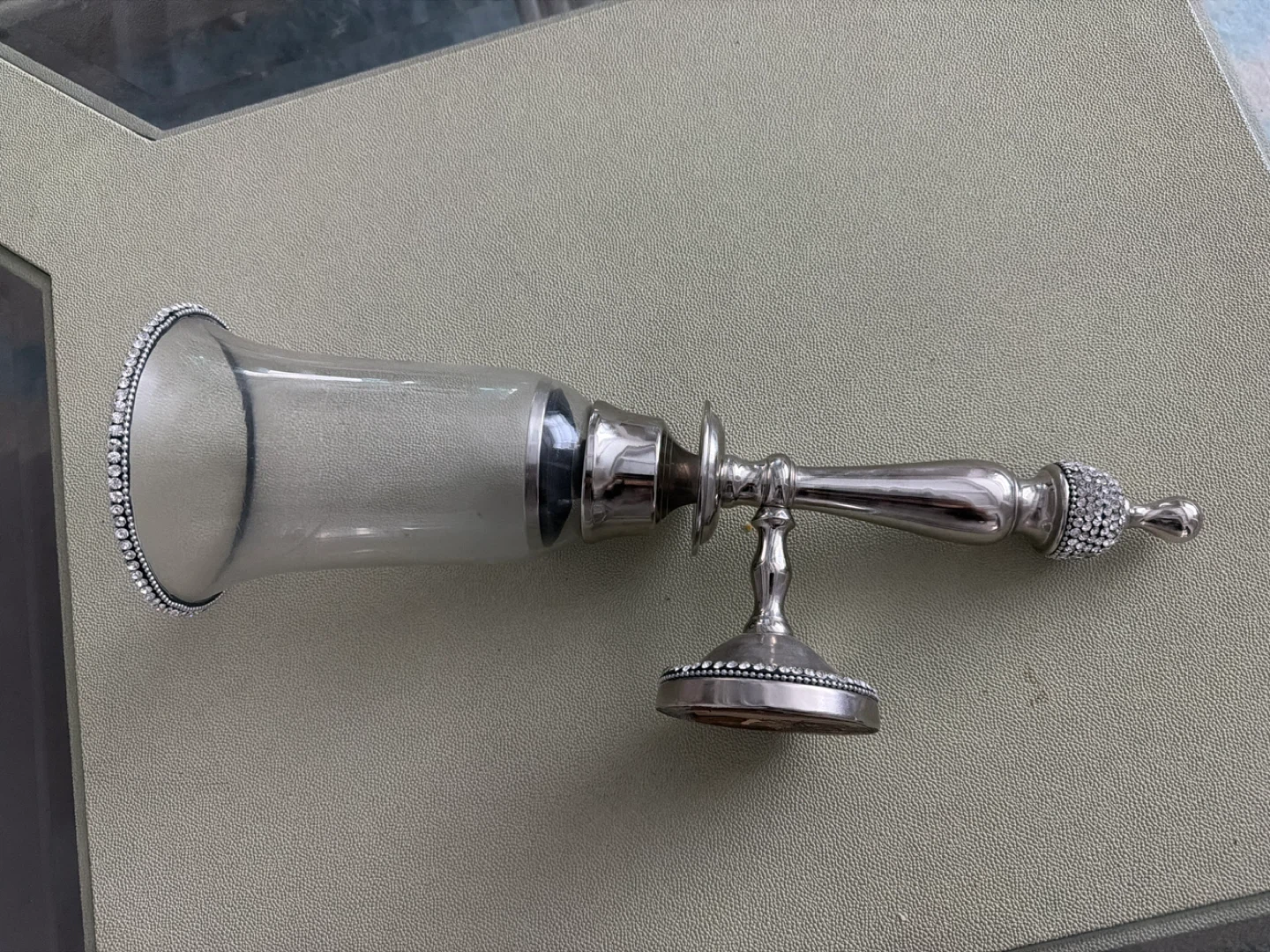 Wall sconce candleholder 18in