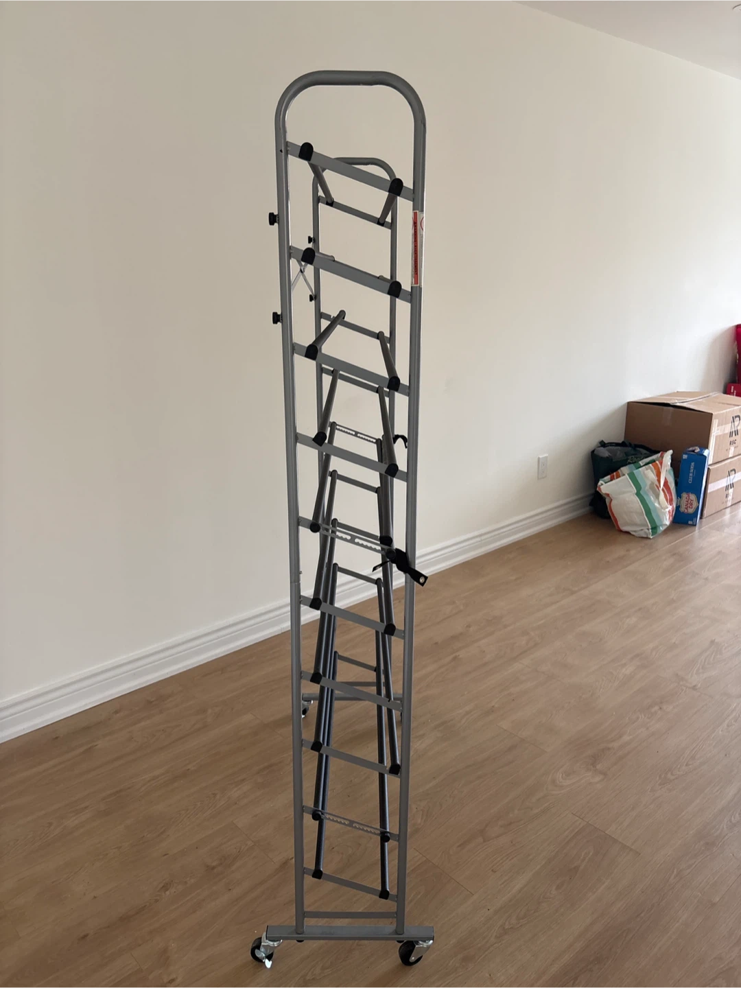 Metal Rolling Shoe Rack OPEN TO OFFERS - photo 3