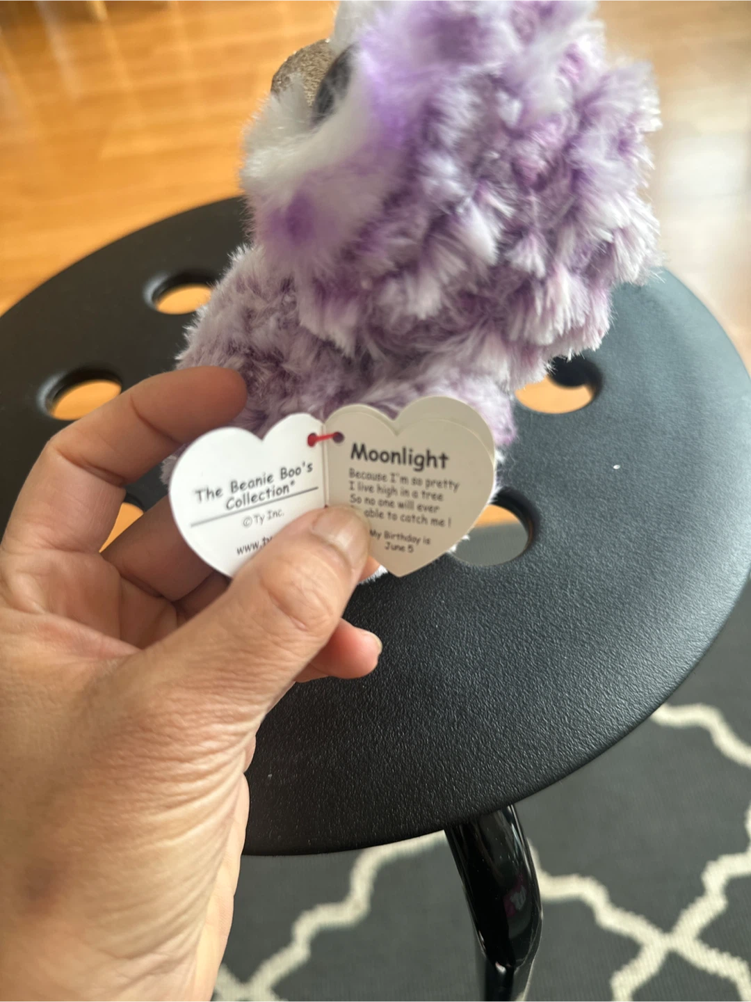 Beanie Boo's Moonlight Owl Plush Toy - photo 3