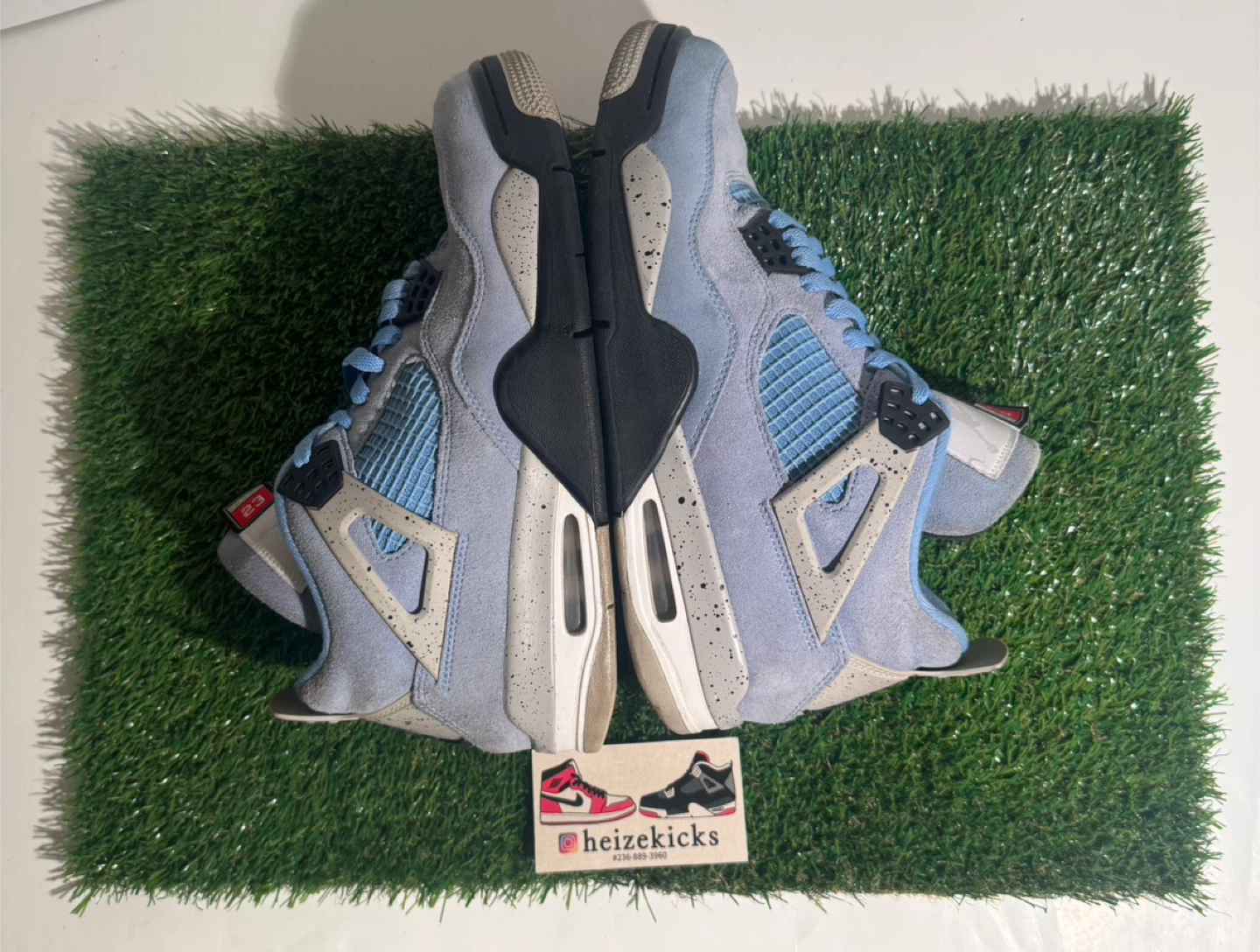 Jordan 4 University Blue size 9 - photo 5