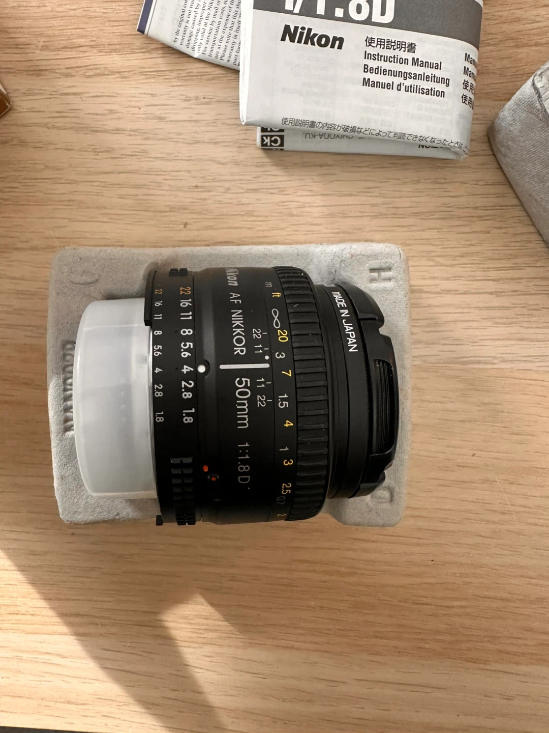 Nikon AF Nikkor 50mm f/1.8D Lens - photo 5