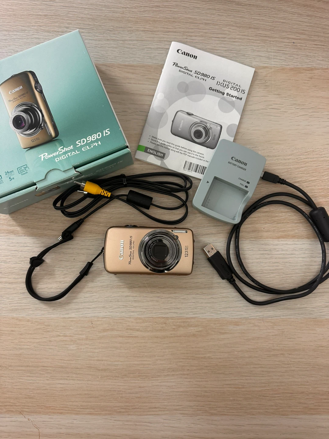 Canon PowerShot SD980 IS Digital Camera (Gold) - photo 2