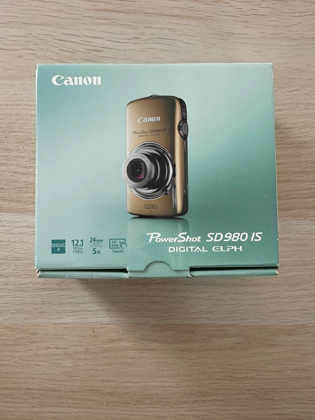 Canon PowerShot SD980 IS Digital Camera (Gold) - photo 3