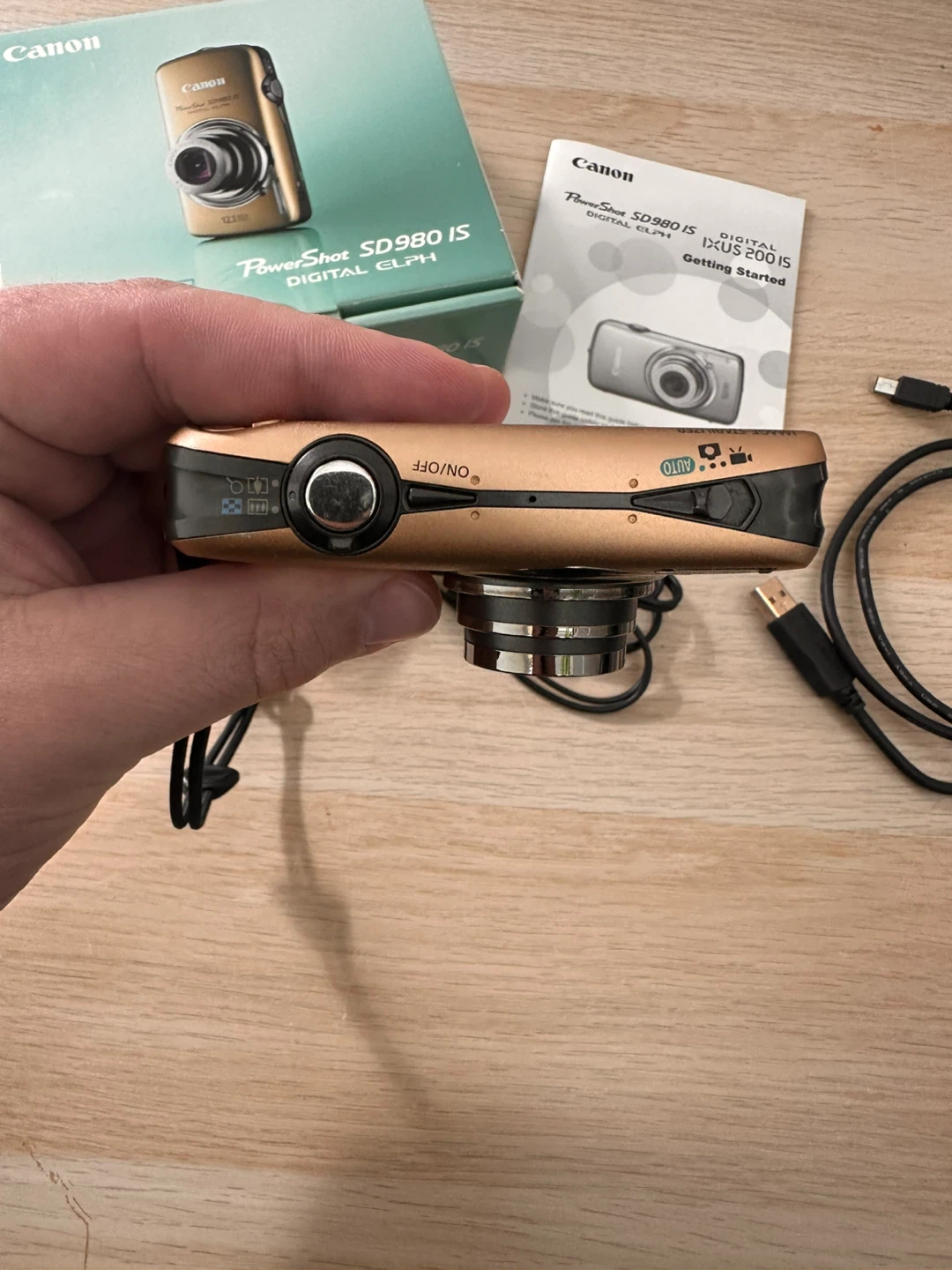 Canon PowerShot SD980 IS Digital Camera (Gold) - photo 4