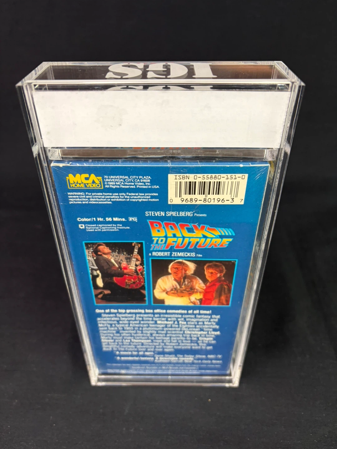 Back to the Future: IGS Graded Sealed VHS Movie - photo 5