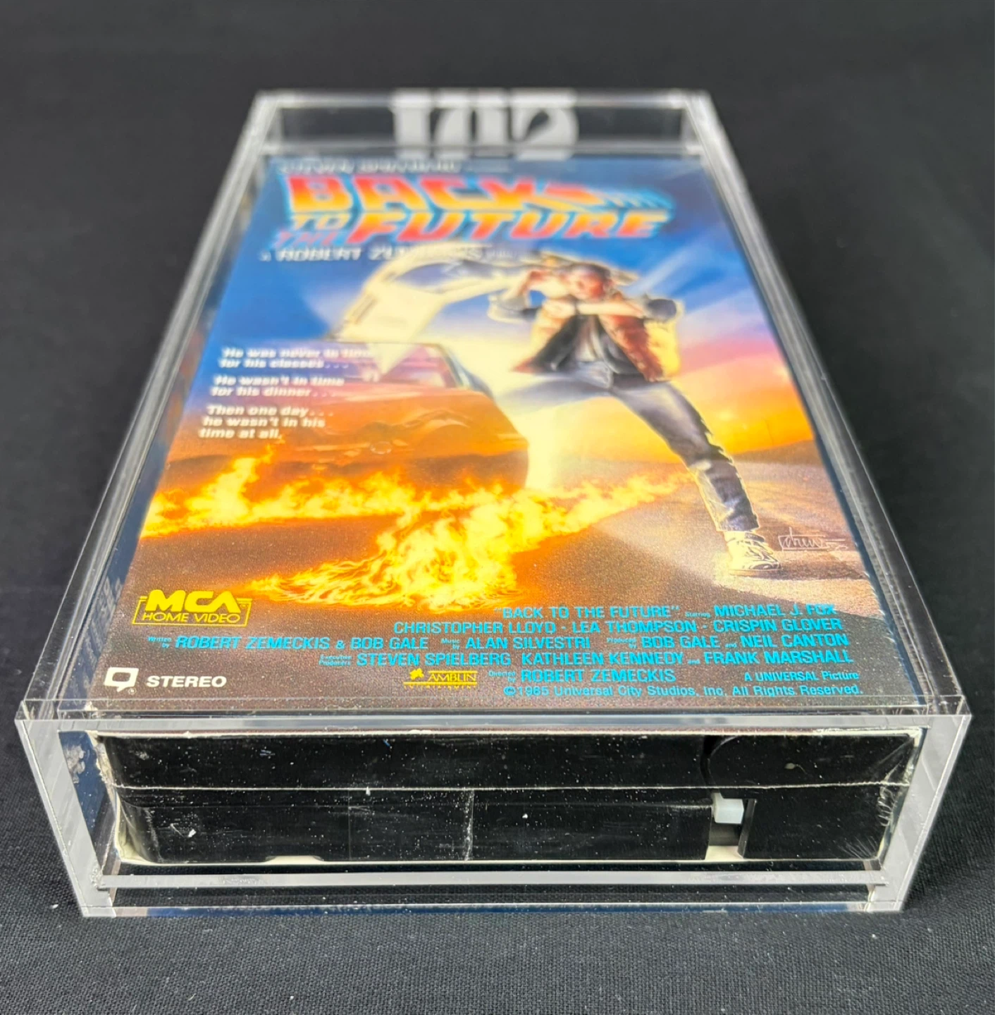 Back to the Future: IGS Graded Sealed VHS Movie - photo 4