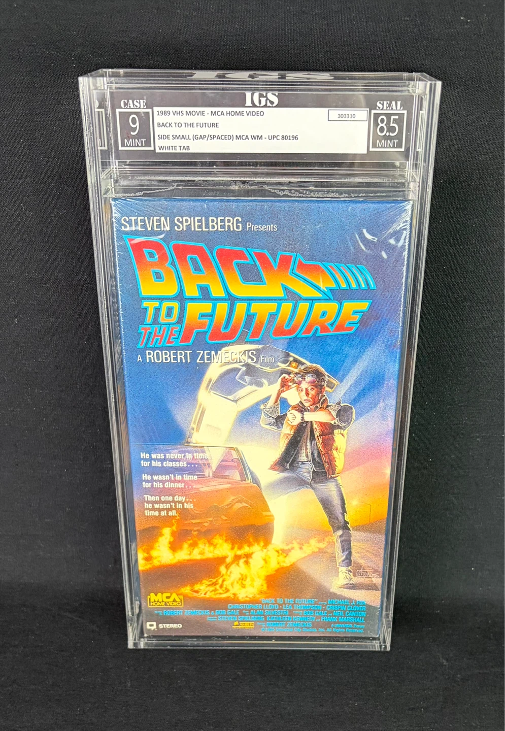 Back to the Future: IGS Graded Sealed VHS Movie