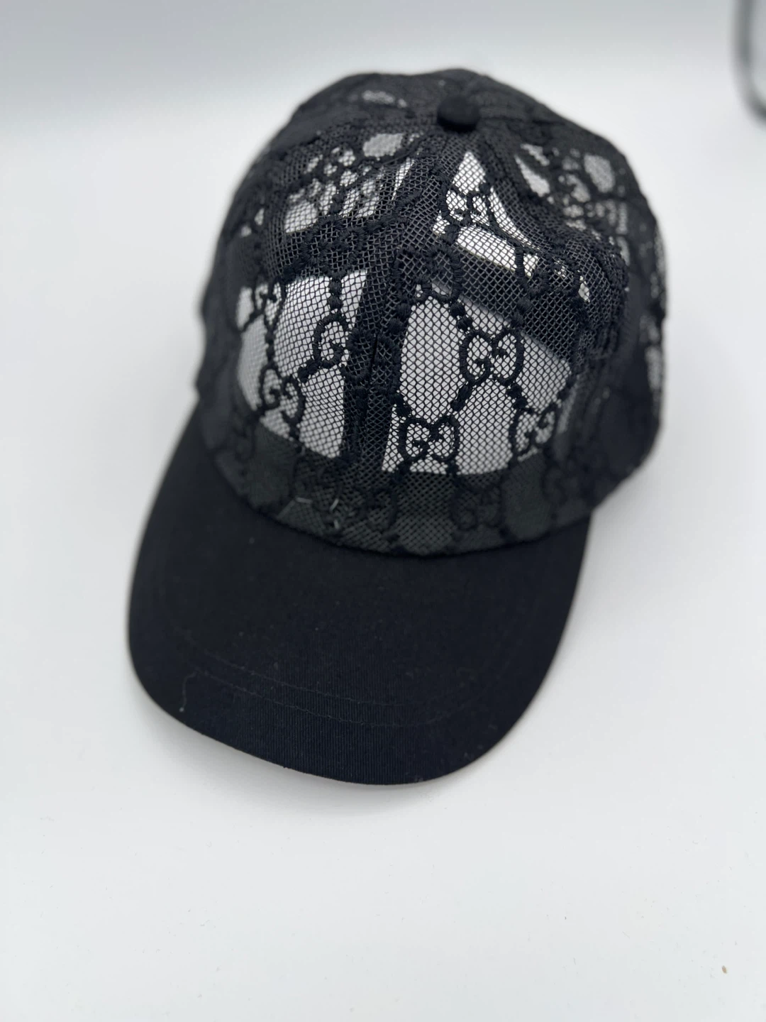 Gucci GG Lace Baseball Cap
