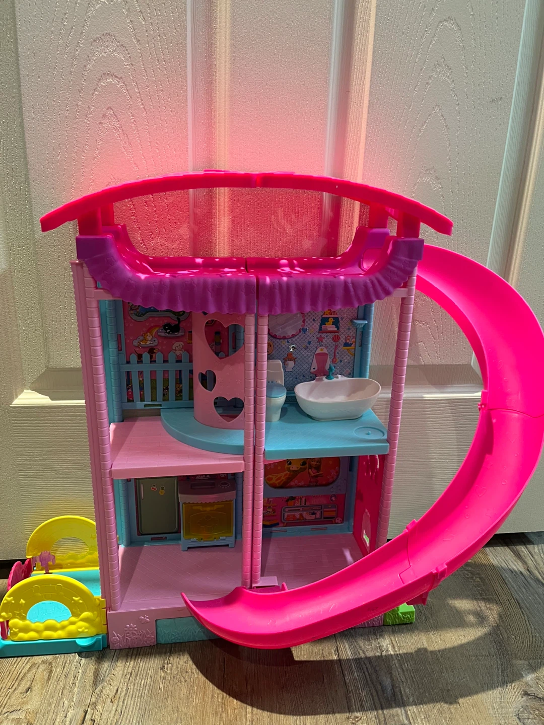 Chelsea (Barbie) Dollhouse with Slide
