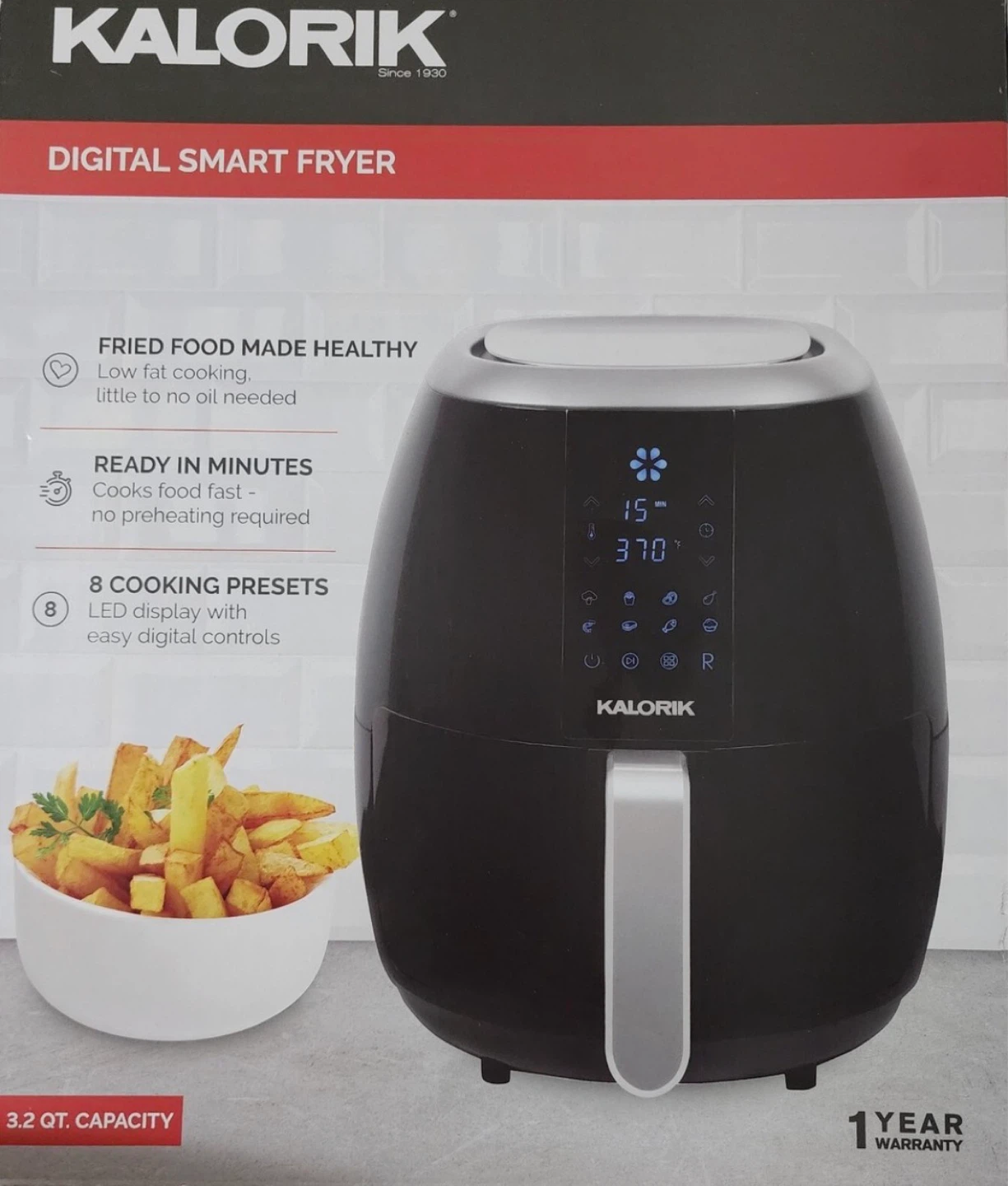 Kalorik Digital Air Fryer 3.2 qt - photo 2