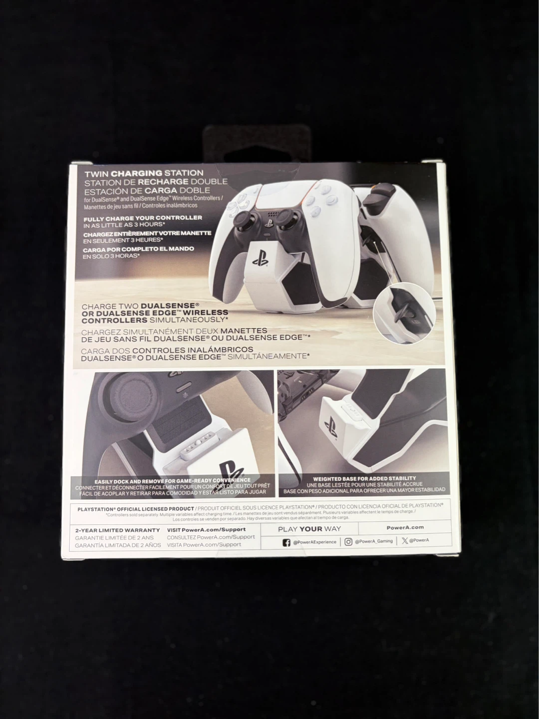 Sony Charging Station for PS5 DualSense Controllers (unopened) - photo 2
