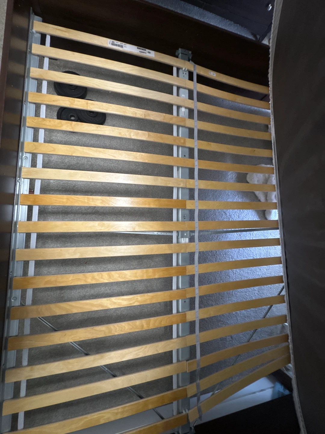 Dark brown Queen Bed Frame - photo 4