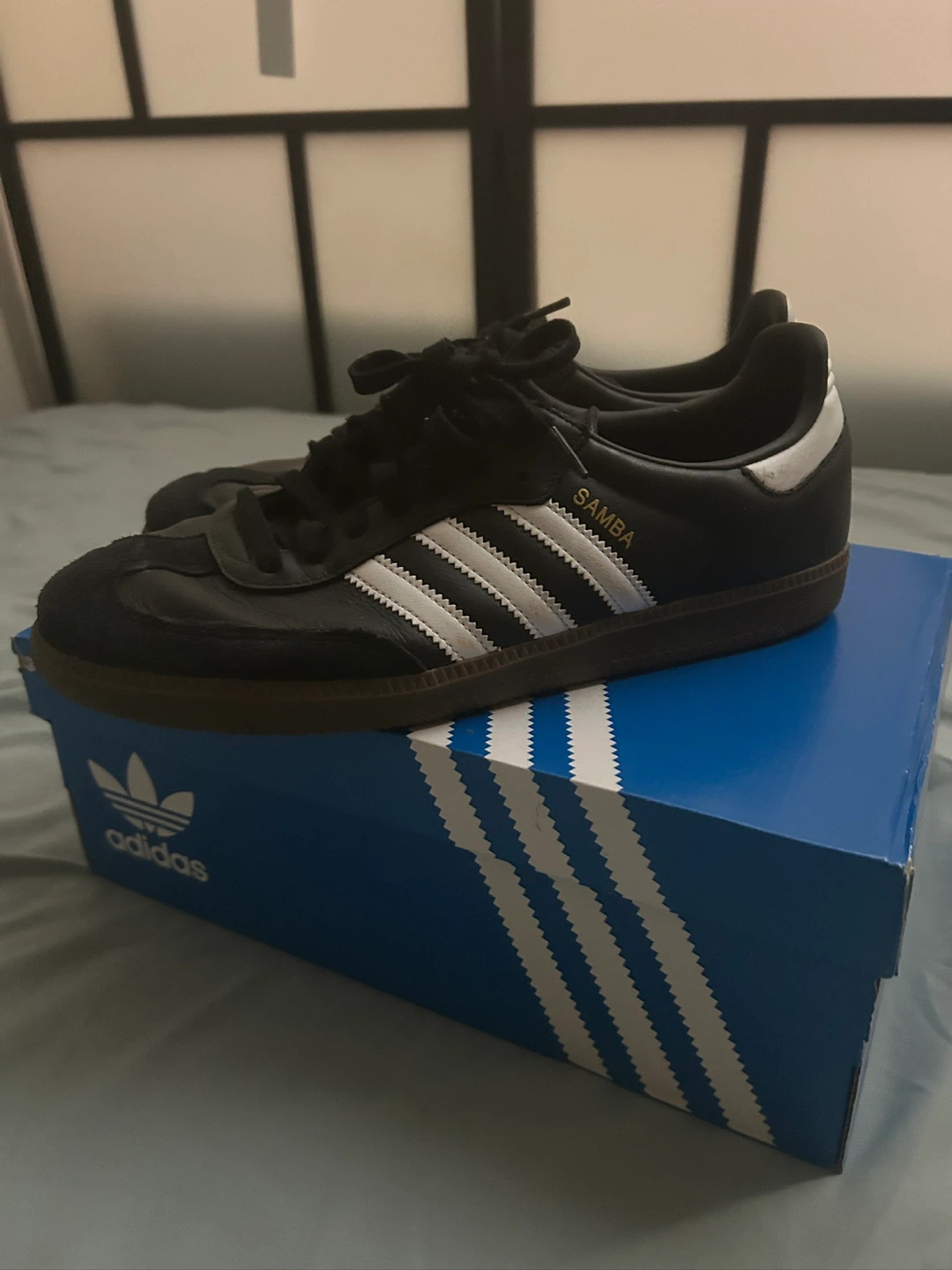 Adidas Samba Black White Shoes - photo 2