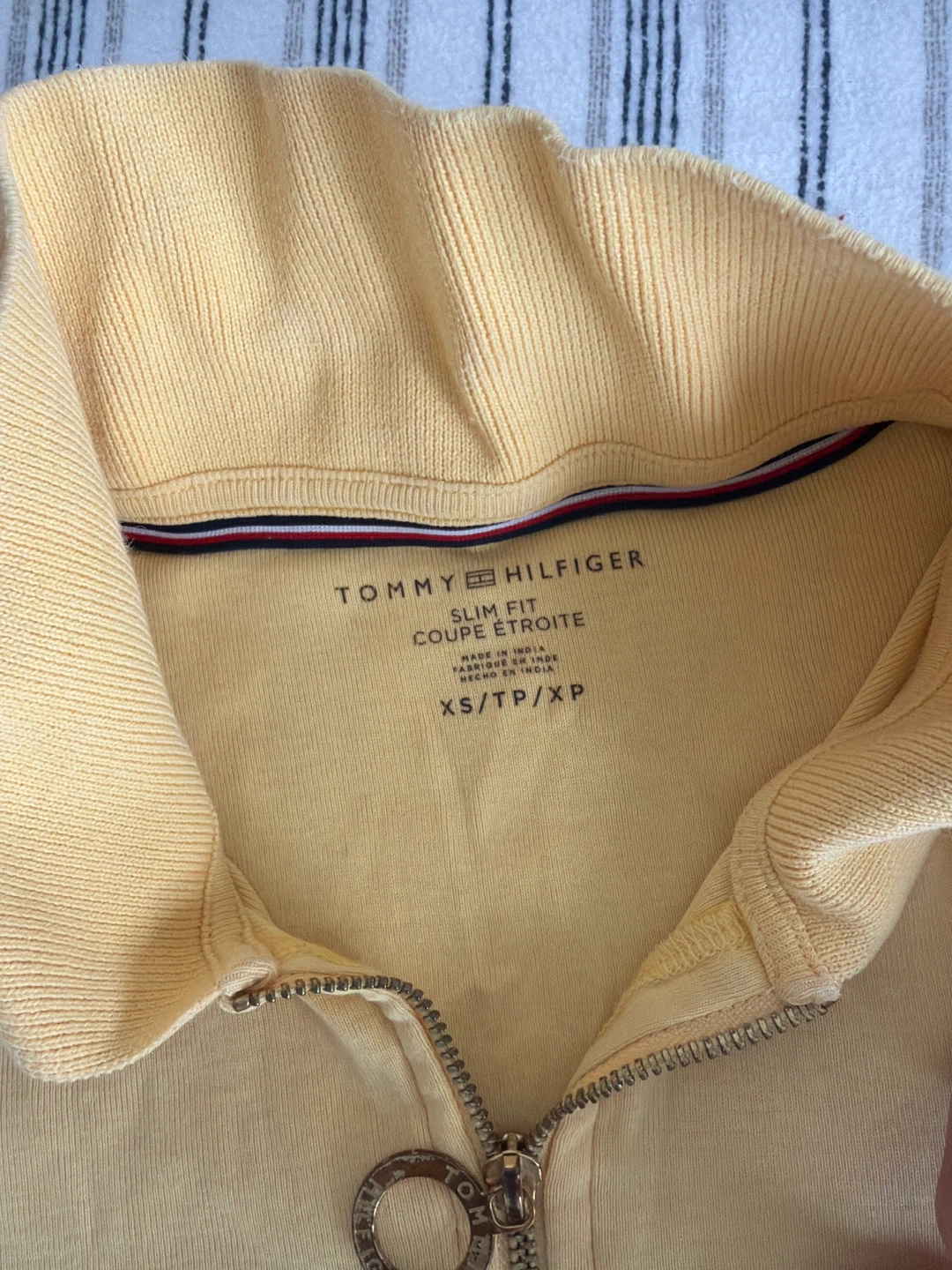 Tommy Hilfiger Slim Fit Zip Neck Polo Shirt - photo 2
