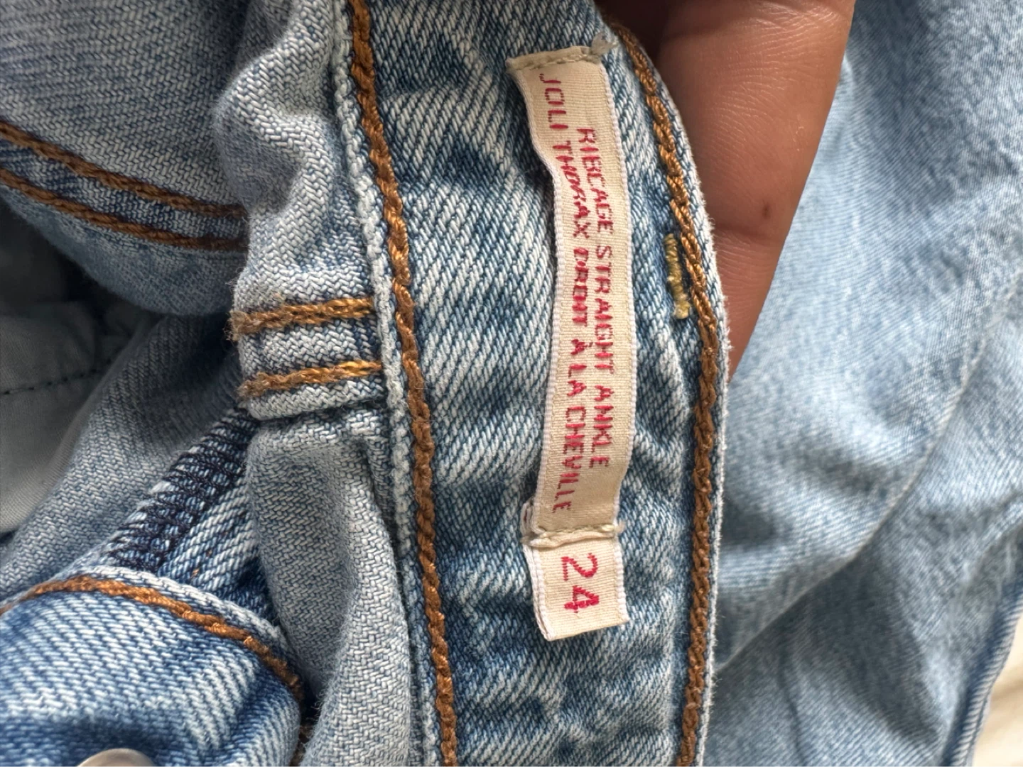 Levi's Ribcage Straight Ankle Jeans Size 24 - photo 2