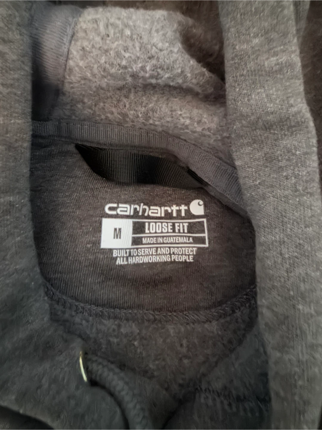 Carhartt Loose Fit Hoodie - Grey - Size M - photo 2