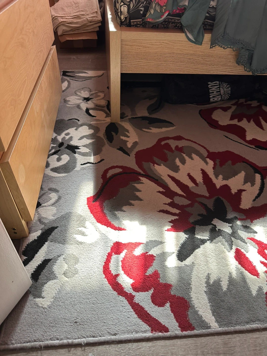 Large Floral Area Rug - photo 2
