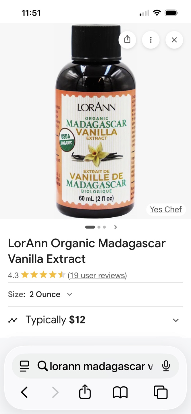 New Organic Madagascar Vanilla Extract 2 fl oz - photo 3