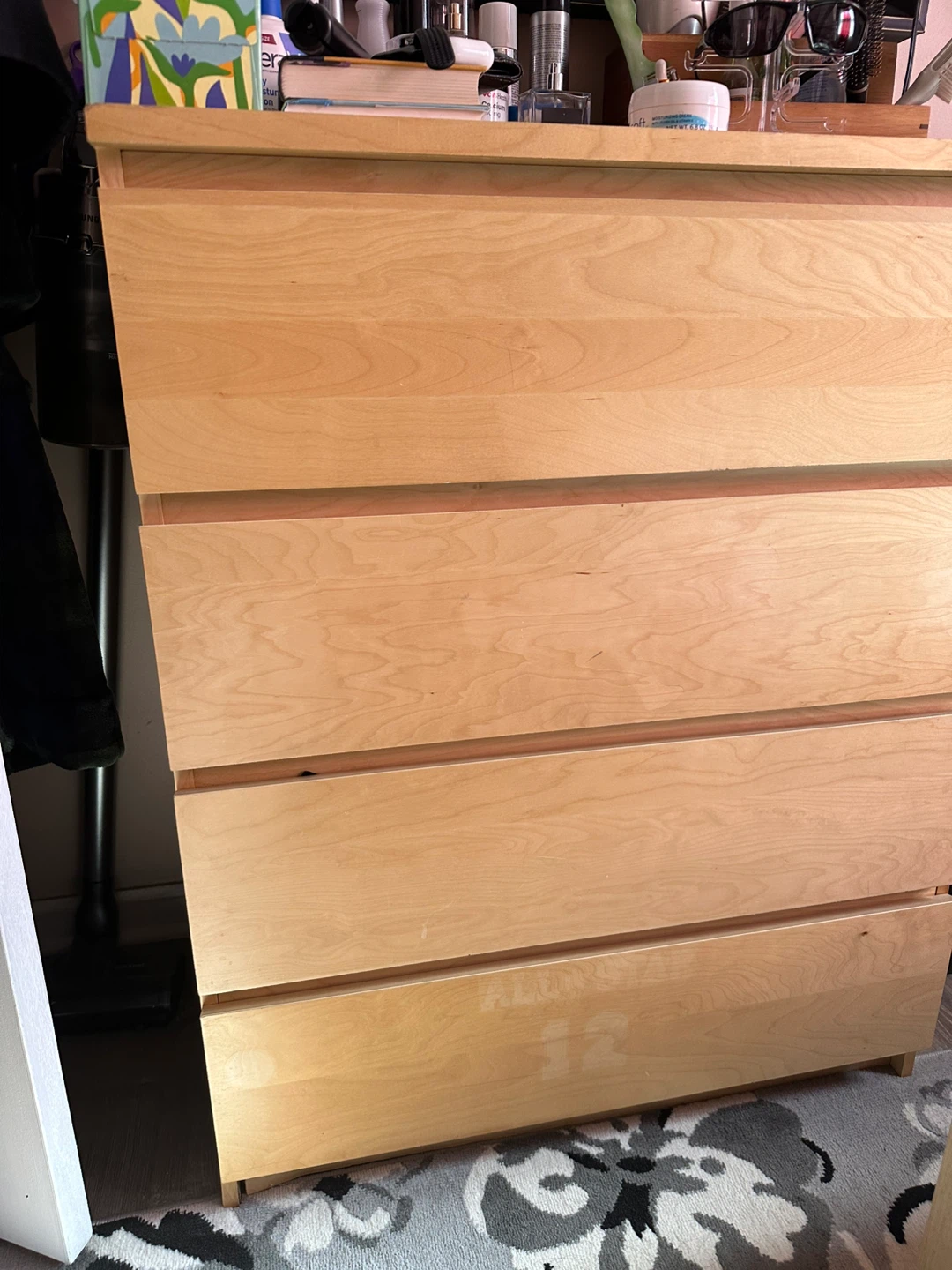IKEA MALM 4-drawer dresser