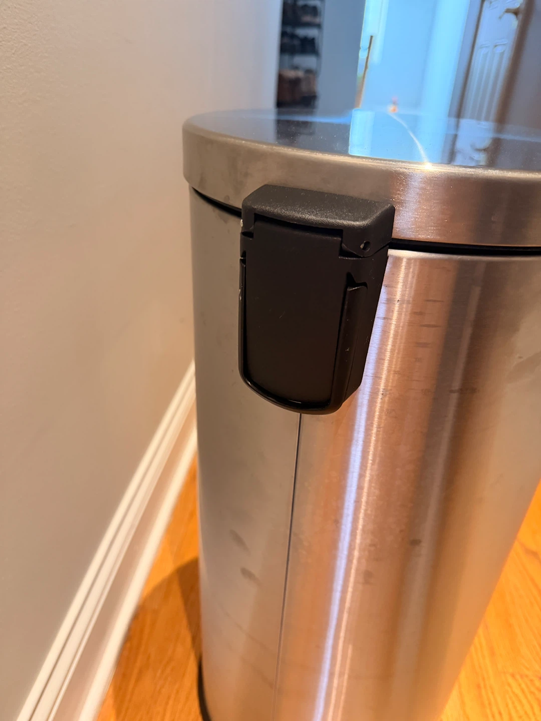 Stainless Steel Step Trash Can - photo 4