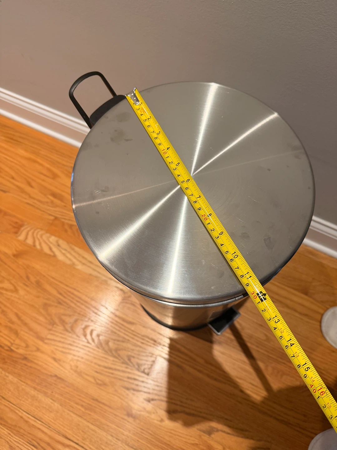 Stainless Steel Step Trash Can - photo 2