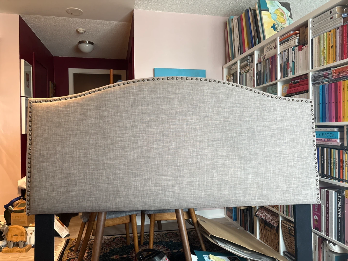 Queen size Tufted Upholstered Headboard