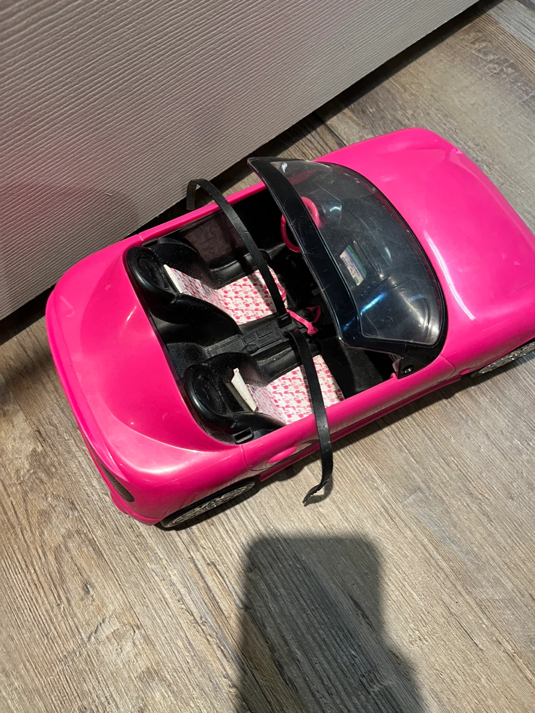 Pink Convertible Barbie Car - photo 2
