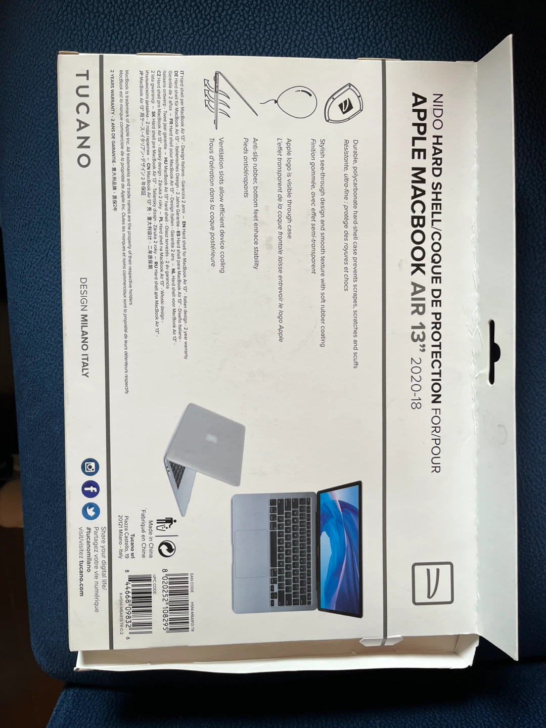 Tucano Hard Shell Case for MacBook Air 13" - photo 4