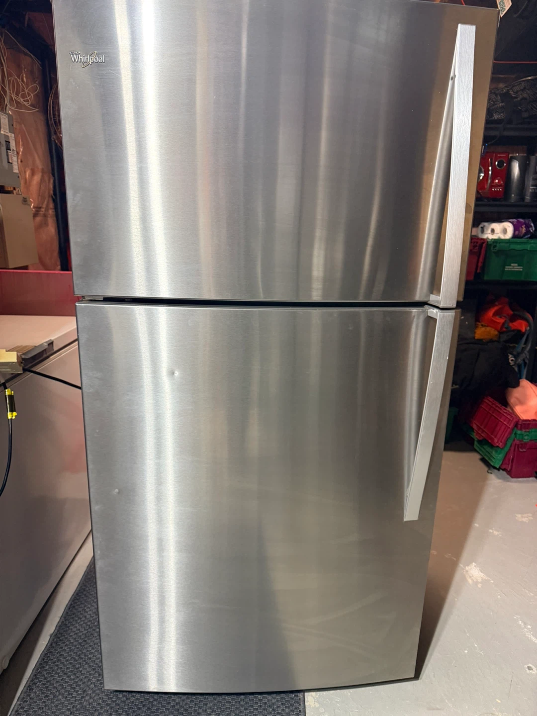 Whirlpool 33”  Stainless Steel Top Freezer Refrigerator