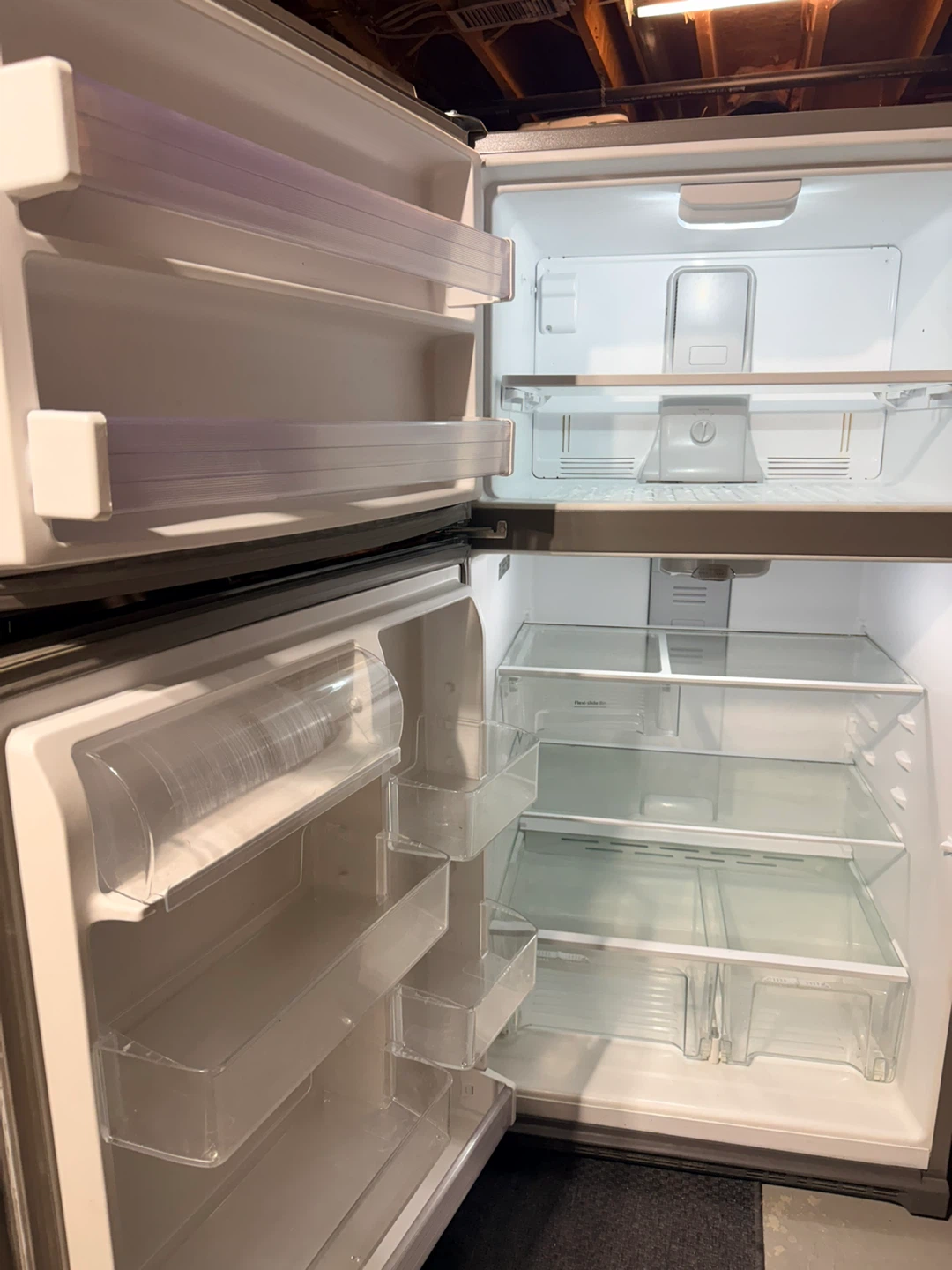Whirlpool 33”  Stainless Steel Top Freezer Refrigerator - photo 3