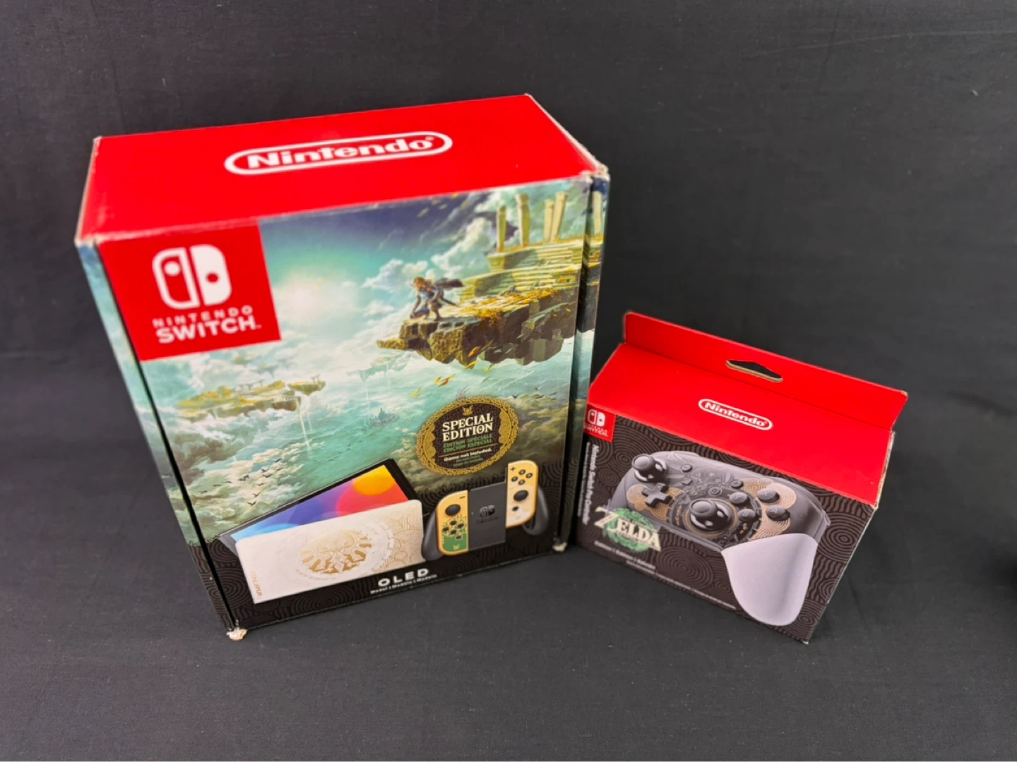 Zelda: Nintendo “No Console & No controller” (BOXES ONLY)