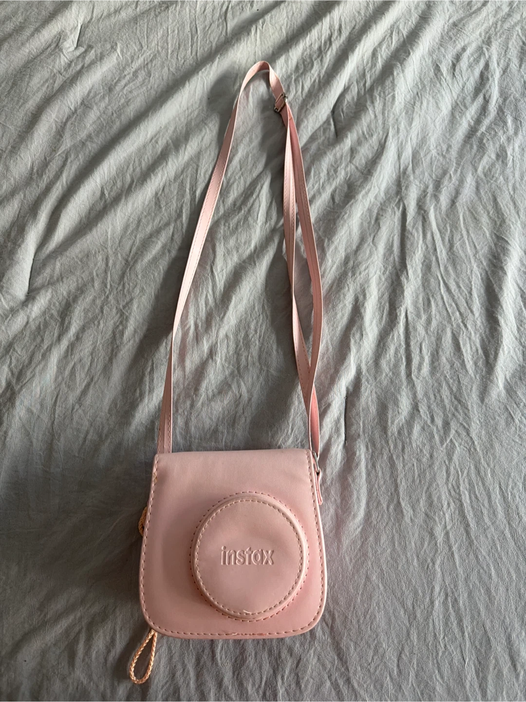Instax Mini 7S Instant Camera (Pink) with Case